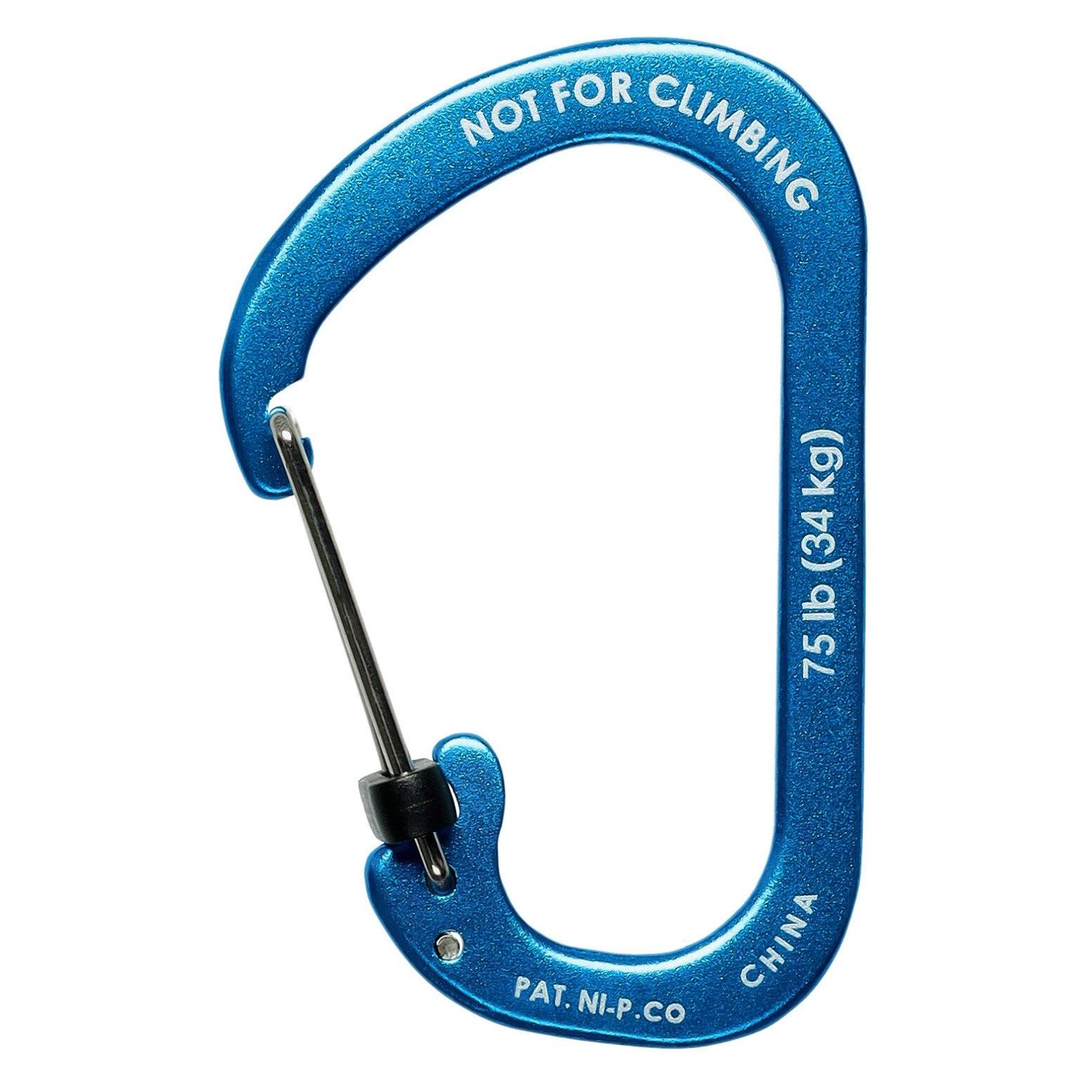 Nite Ize SlideLock Carabiner Aluminum #4 (CSLA4-03-R6)