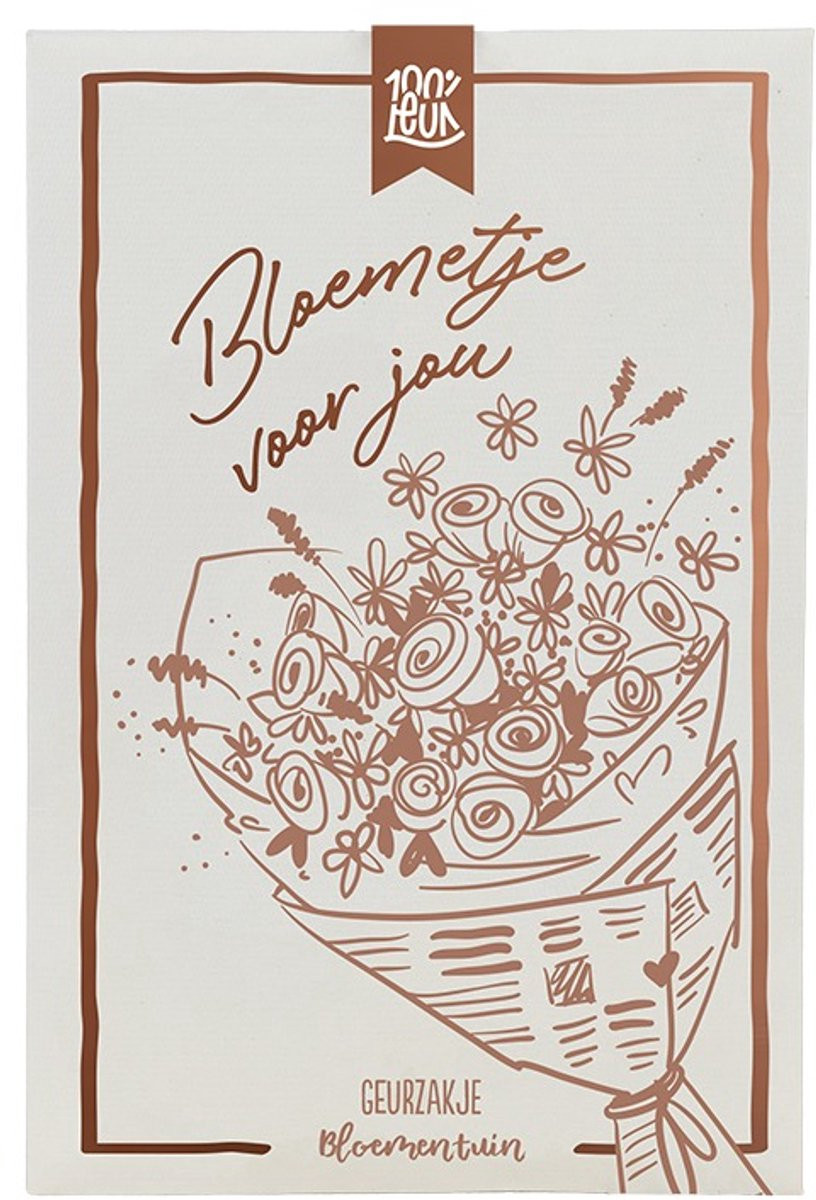 100%LEUK Geurzakje Bloemetje