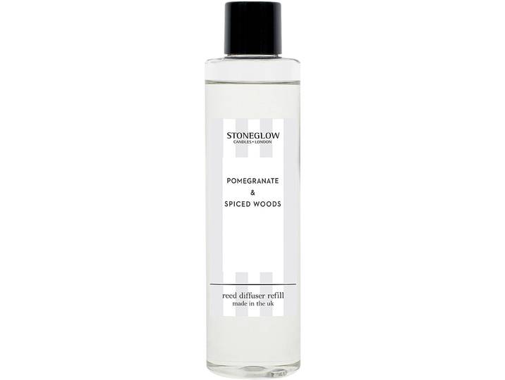 Duftkerze Stoneglow Wellbeing Be Happy Lemon & Bergamot & Myrrh - Farbe: weiss - Material: Glas/Wachs - 162