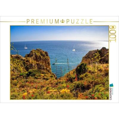 CALVENDO Puzzle Ponta da Piedade in Lagos | 1000 Teile Lege-Größe 64 × 48 cm Foto-Puzzle für glückliche Stunden, von , Calvendo Puzzle