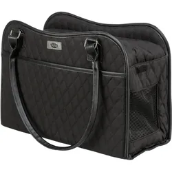 Trixie Amina carrier, 18 × 29 × 37 cm, black (Hund, Atmungsaktiv), Tiertransport