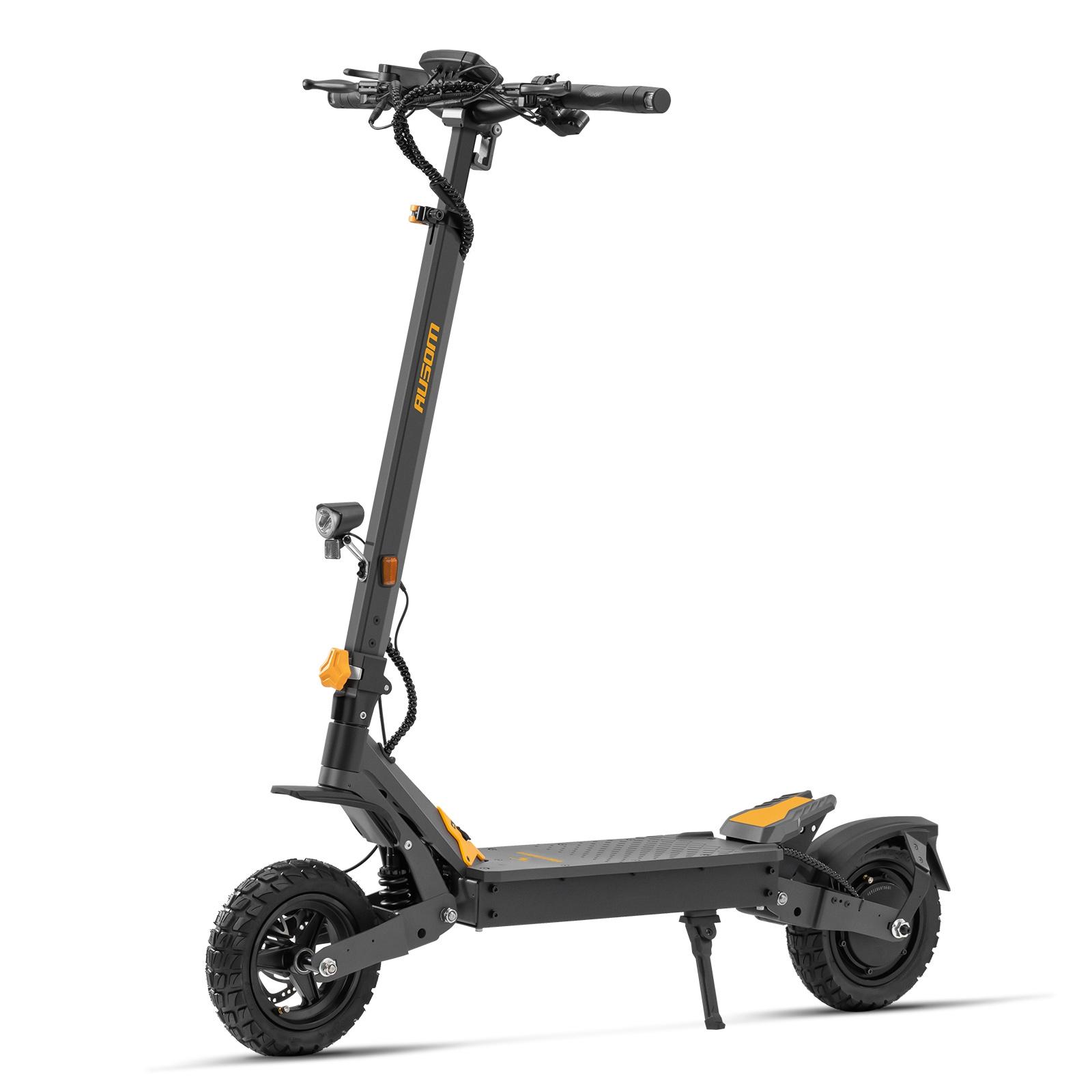 Ausom L1 ABE E-Scooter 90km Reichweite 930W Peak 10 Zoll Tubeless NFC E-ABS StVZO faltbar