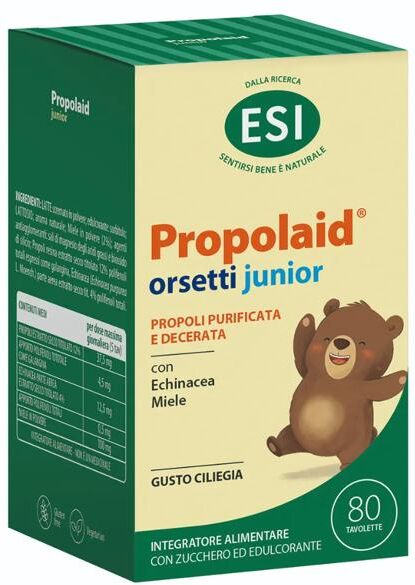 Propolaid Esi PropolBaby Integratore Difese Immunitarie 80 Tavolette