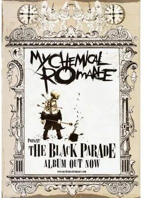 Inspire Essentials My Chemical Romance Canvas Poster Rock Band Wall Art 21 19.69 27.56 In