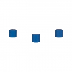 Halmakegel.com Achteckstein Ocean - 10x10mm - blau 256386