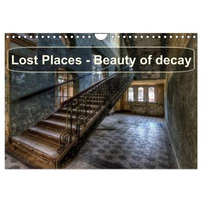 Lost Places - Beauty of decay (Wall Calendar 2026 DIN A4 landscape), CALVENDO 12 Month Wall Calendar