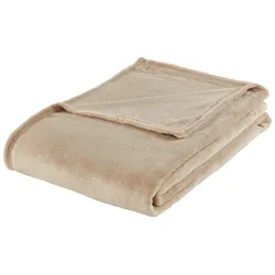 Kuscheldecke Michael XXL in Beige ca. 220x240cm