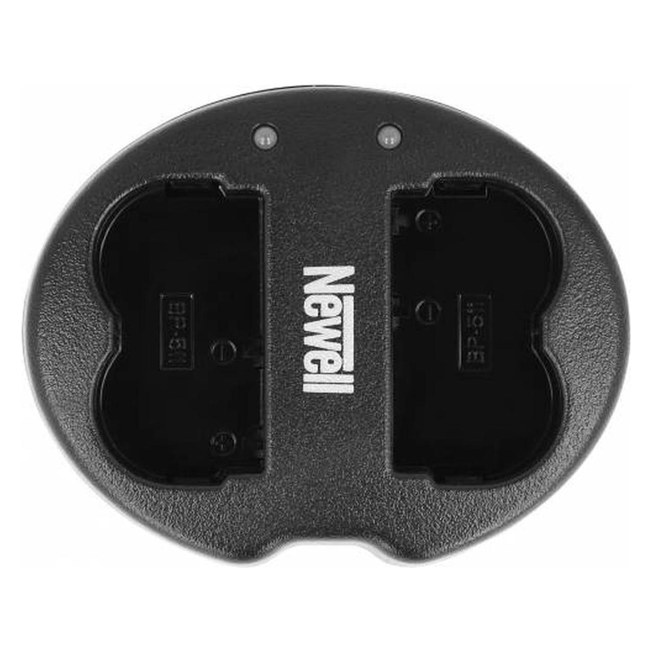 Newell Kameraladegerät SDC-USB-Zweikanal-Ladegerät für BP-511-Akkus (Kamera Akku Ladegerät) (N-CHG-SDC-USB-BP-511)