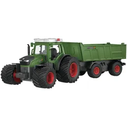 Ferngesteuerter Traktor mit Anhänger 1:16 - 2,4GHz Fernbedienung, Anhänger abnehmbar - Power X