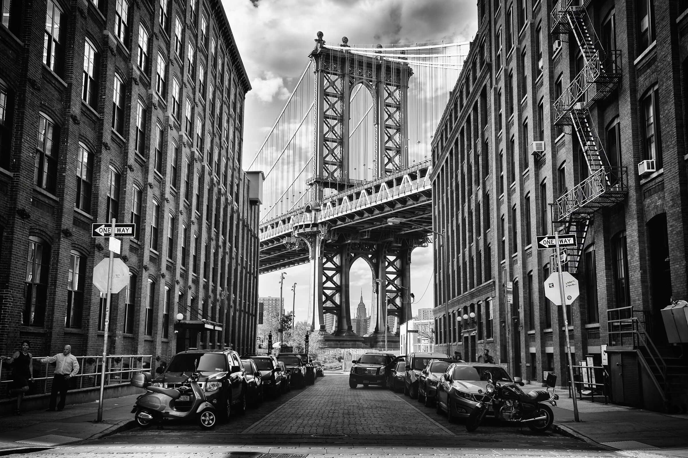 Fototapete PAPERMOON "Photo-Art LIDIA VANHAMME, IN AMERIKA NYC", bunt, B:4m L:2,6m, Vlies, Tapeten, Fototapete bunt B/L: 4m x 2,6m, Bahnen: 8 Stk.