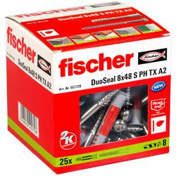 Fischer 557728 DuoSeal Dübel 48 mm 8 mm 25 St.
