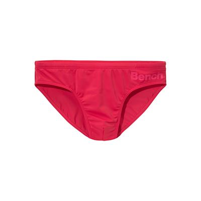 Badeslip BENCH., Herren, Gr. 8, N-Gr, rot, Polyamid, unifarben, Badehosen, klassischer Stil, mit Innenkordel