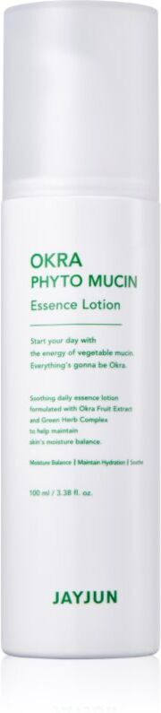 Jayjun Okra Phyto Mucin rejuvenating face essence with soothing effect 100 ml