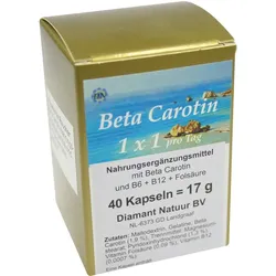 Beta Carotin 1 x 1 pro Tag 40 ST