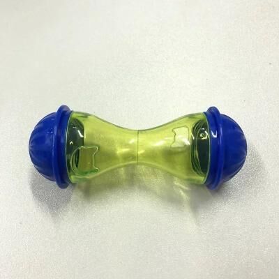 Inspire Select Mouse Shaped Treat Dispensing Tumbler Toy Interactive Slow Feeder Ball For Cats Food Leakage Puzzle Feeder blue Bone