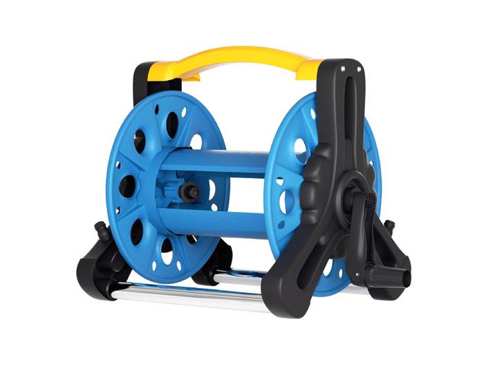 Pour nouveau support de bobine de tuyau de lavage de voiture Portable support de tuyau de stockage enrouleur de tuyau de voiture