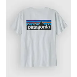 Patagonia P-6 Logo Responsibili T-Shirt fiber white Gr. S