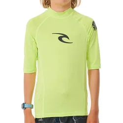 RIP CURL BOYS BRAND WAVE SS Lycra 2025 lime - 16