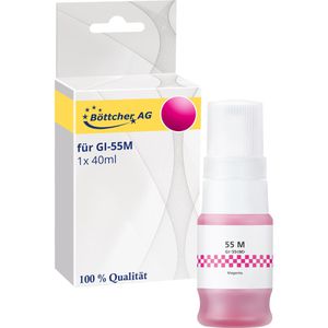 kompatibel für Canon GI-55M, Tinte, 40ml, 3000 Seiten, magenta