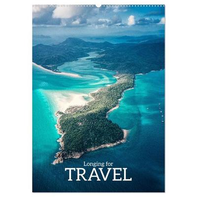 Longing for Travel (Wall Calendar 2026 DIN A2 portrait), CALVENDO 12 Month Wall Calendar