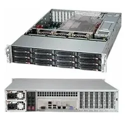 Supermicro Gehäuse SuperChassis CSE-826BAC12-R1K23LPB, Server Barebone