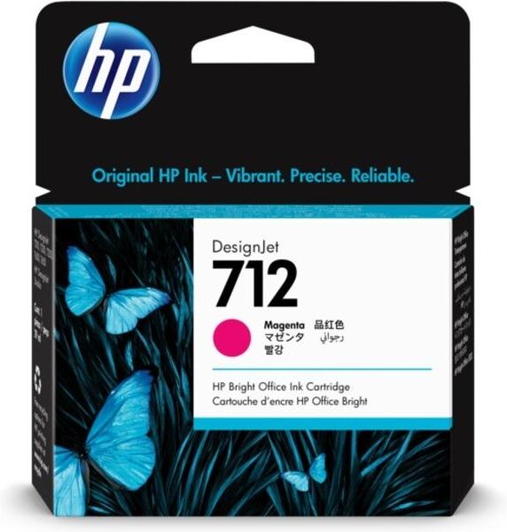 HP 712 (3ED68A) Druckerpatrone Magenta