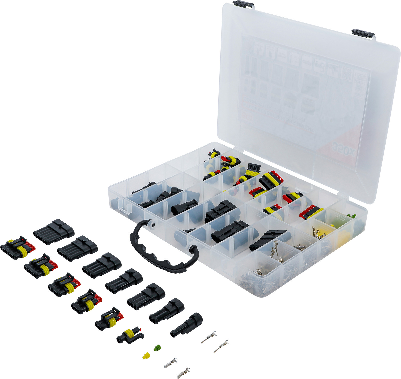 BGS technic Assortiment connectoren, 866 gram