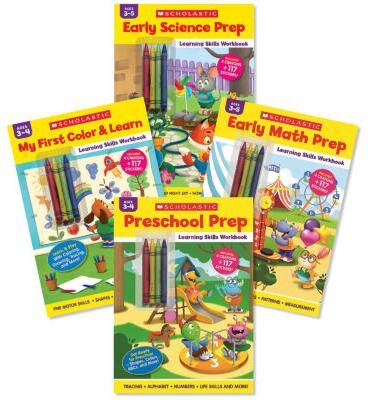 Learning Skills Workbook Ages 3-5 Value Pack