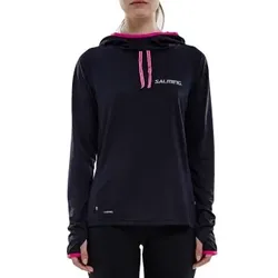 Salming Lightweight Hood Women Schwarz Polyester Medium Damen