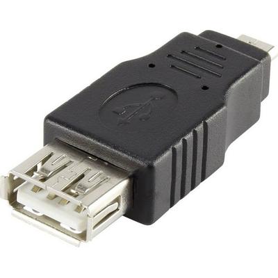 Renkforce USB 2.0 Adapter [1x USB 2.0 Stecker Micro-B - 1x USB 2.0 Buchse A] rf-usba-07