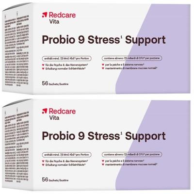 Redcare Vita Probio 9 Stress¹ Support Doppelpack 2x56x3 g Beutel