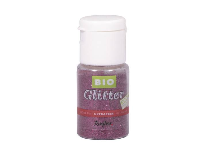 Bio-Glitter Eco friendly, ultrafein, Fläschchen 7g