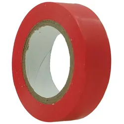 Isolierband 15 mm x 10 m rot