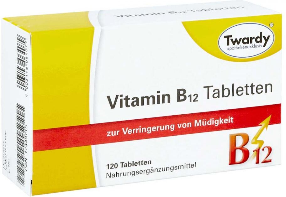 Twardy Vitamin B12 Tabletten 120stk