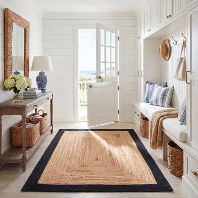 SAFAVIEH Natural Fiber Richie Border Jute Rug
