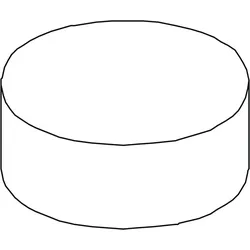 Hansa Zugknopf chrom, 59913402 59913402