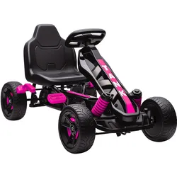 KINDER-GOKART Kunststoff Metall Rosa