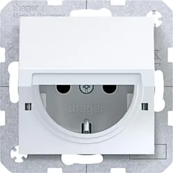 Hager Stkd SCHUKO KLD EHBS WAS1412WG