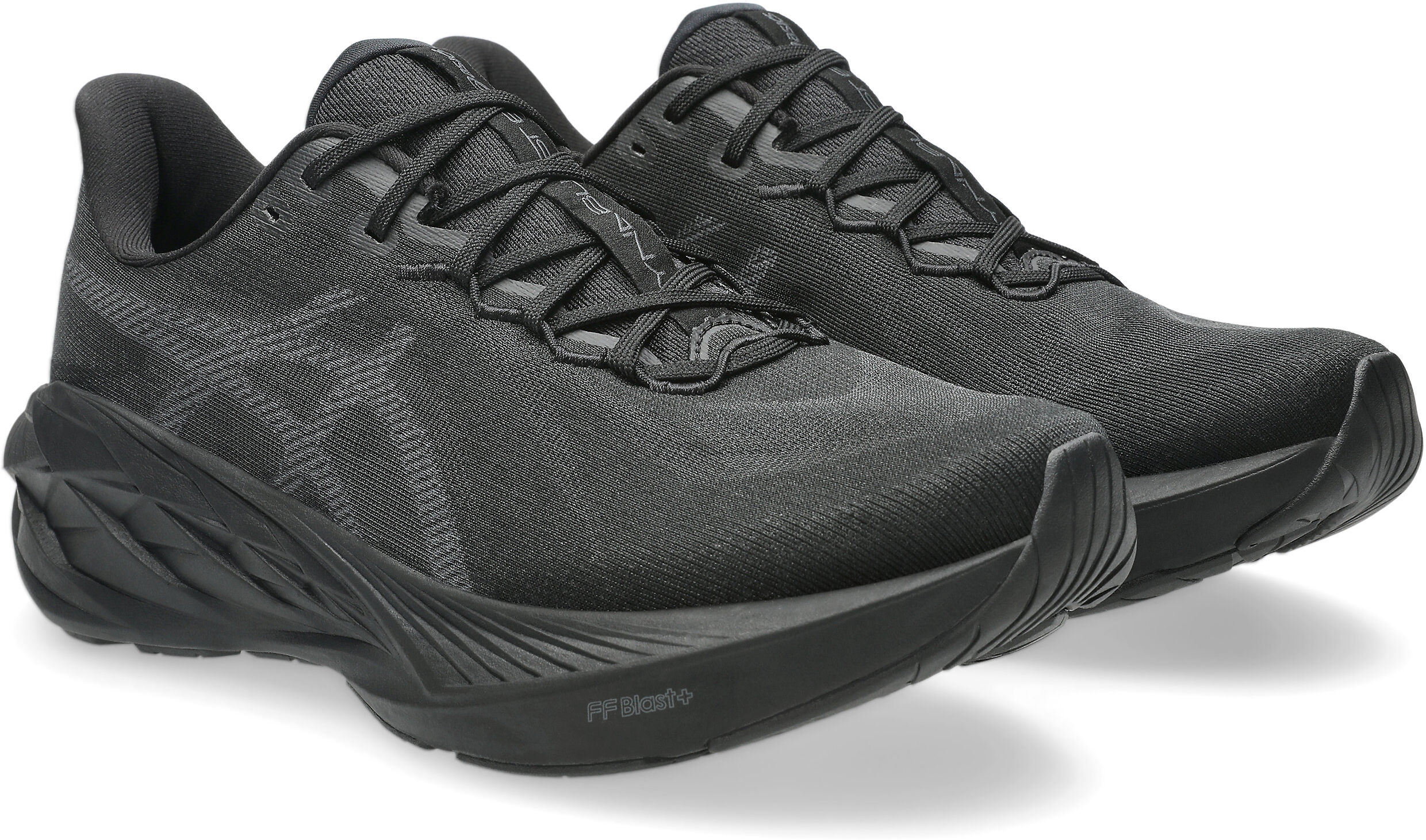 Laufschuh ASICS "DYNABLAST 6", Herren, Gr. 43,5, schwarz (schwarz, carrier grau), Synthetik, Schuhe Laufschuh, mit FF BLAST PLUS-Dämpfung