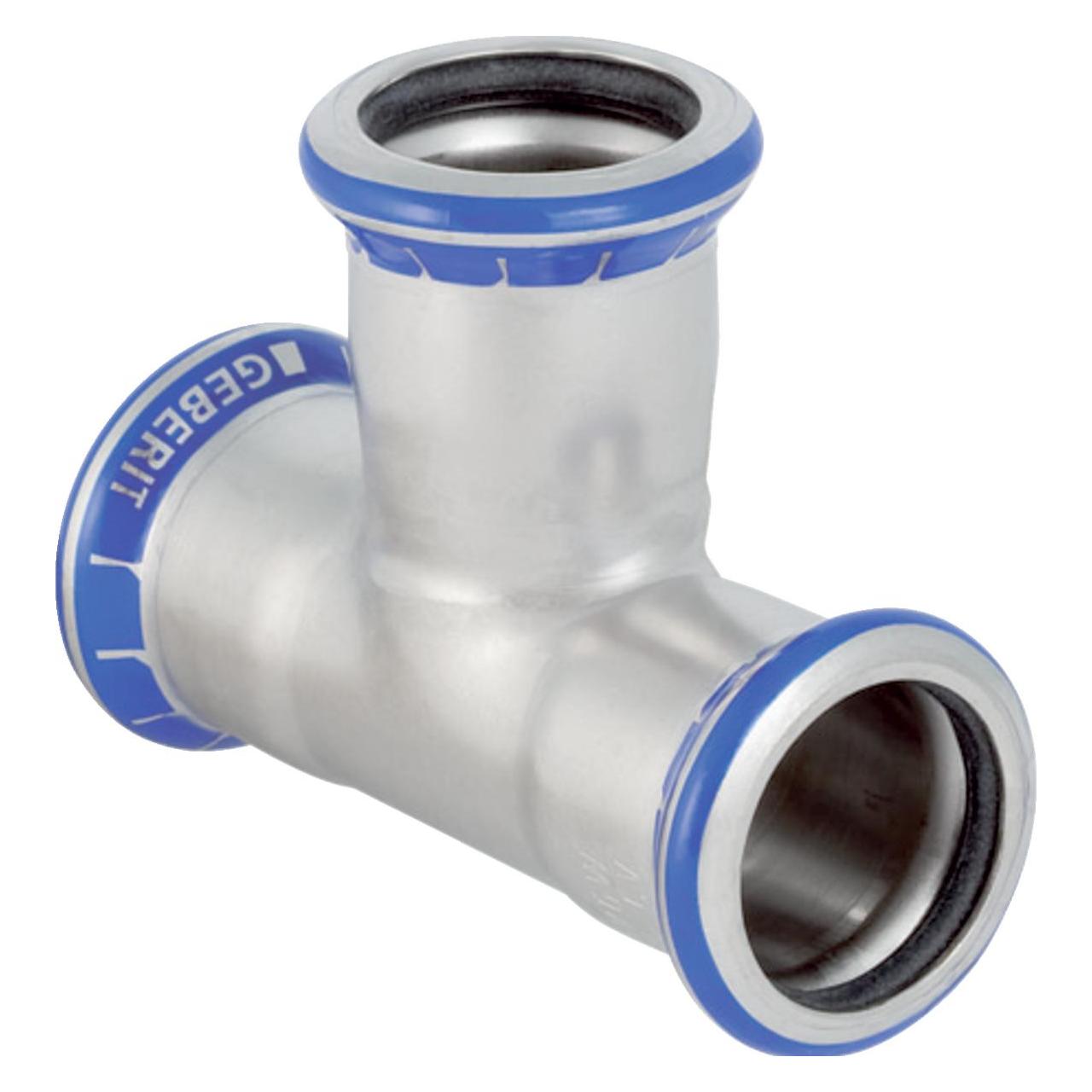 Geberit Tee Rustfri 88,9 MM - MA-Press. Kun M-bakker (T-Verbindung) (31010)