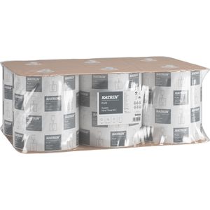 Katrin Handtuchrollen Plus M 94950, 2-lagig, weiß, 21cm x 180m, 6 Rollen