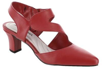 Easy Street Venue - Womens 6 Red Pump Medium