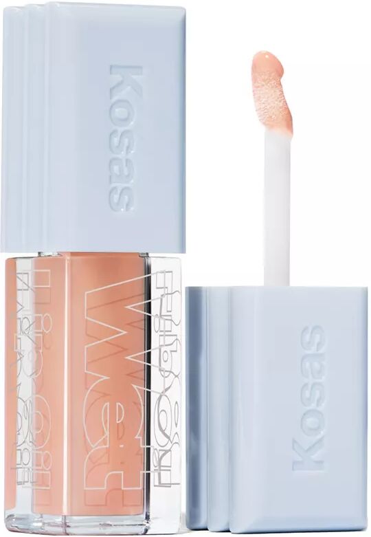 KOSAS - Wet Lip Oil - Aufpolsterndes Gloss mit Peptiden, 4.6  ml, Jellyfish