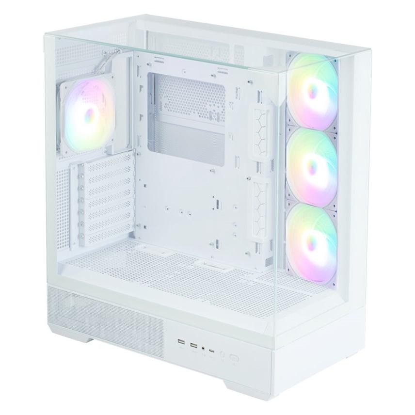 Zalman Atx Semi-Tower Gehäuse P40 Prism Plus Weiss (ATX) (P40 Prism Plus White)