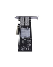 StarTech.com Dual-Port QSP+ Server Netzwerkkarte PCI Express Intel XL710 Chip 40G Netzwerk Interface Karte 40 Gb NIC Netzwerkadapter PCIe Gigabit QSFP+ x 2 (PEX40GQSFDPI)