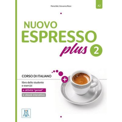 Nuovo Espresso plus 2 - einsprachige Ausgabe, Set von Maria Balì,Giovanna Rizzo, Hueber, 978-3-19-715466-4