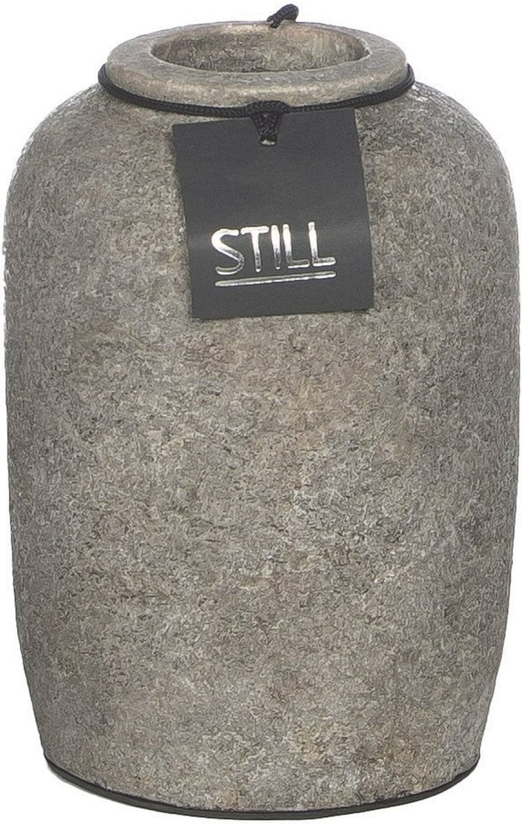 STILL Flesvaas Earth Grijs 22 x 15 cm