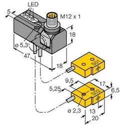 Turck Sensor NI2-Q6.5 #1650116
