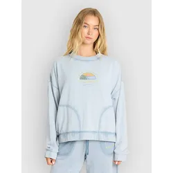 Billabong Field Day Crew Fleece Pullover blue smoke Gr. M