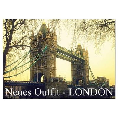 Neues Outfit - LONDON (Wandkalender 2026 DIN A4 quer), CALVENDO Monatskalender